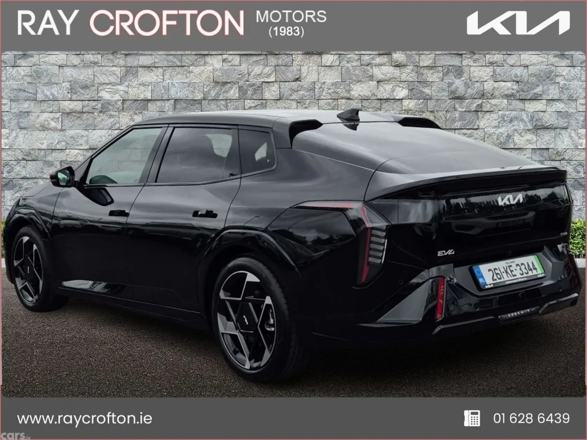Kia EV4 Saloon, Electric, 2026, Black