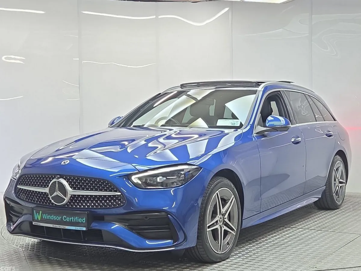Mercedes-Benz C-Class Estate, Petrol Plug-in Hybrid, 2024, Blue