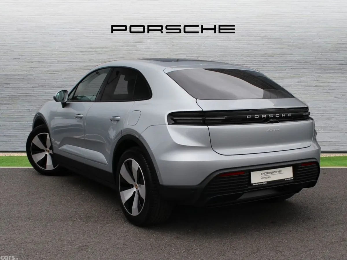Porsche Macan SUV, Electric, 2026, Silver