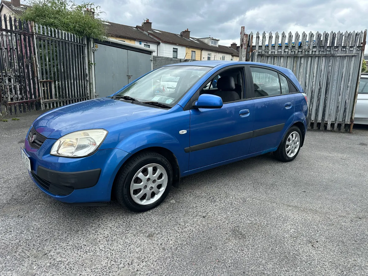 Kia Rio Hatchback, Petrol, 2008, Blue
