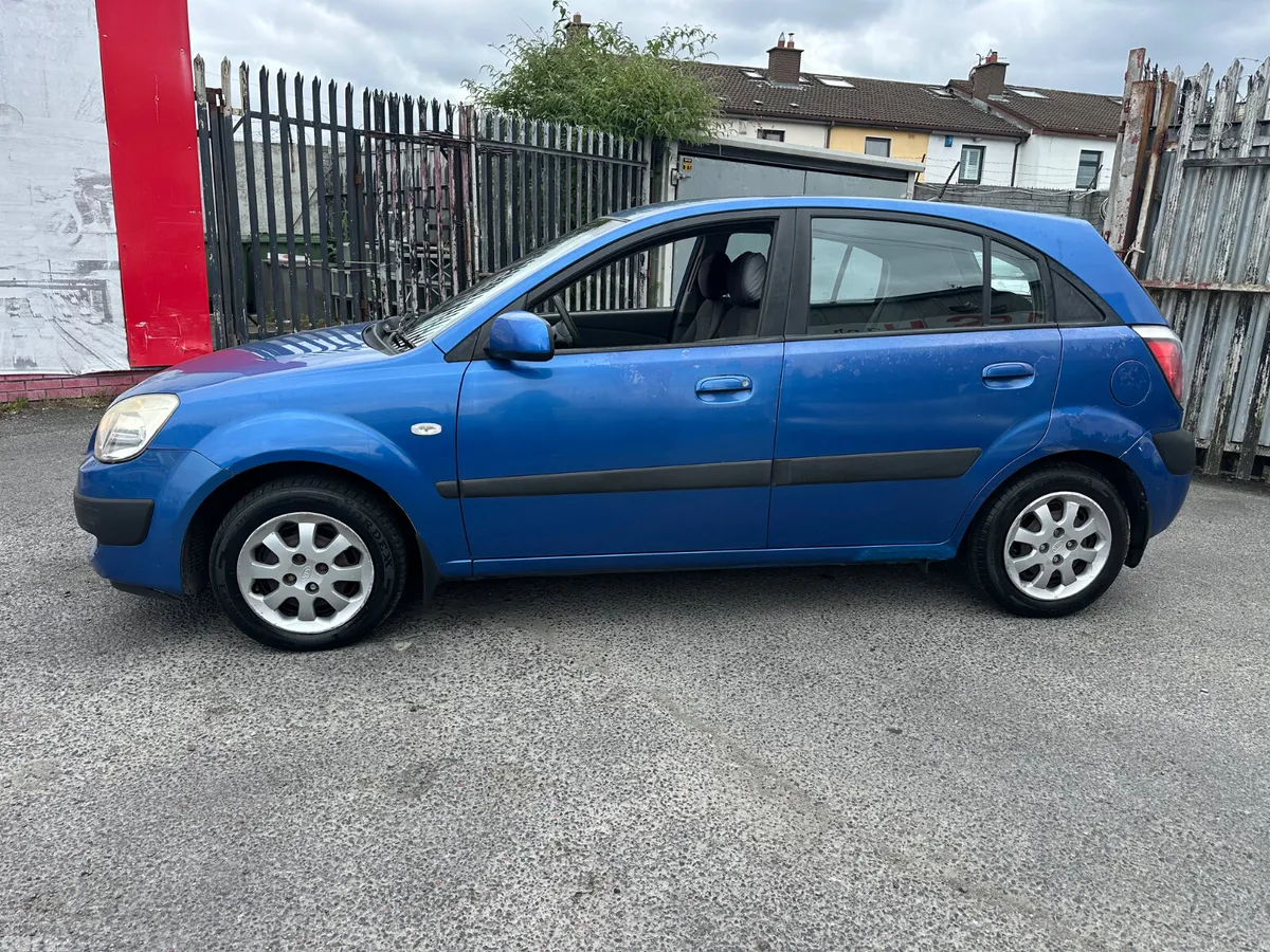 Kia Rio Hatchback, Petrol, 2008, Blue