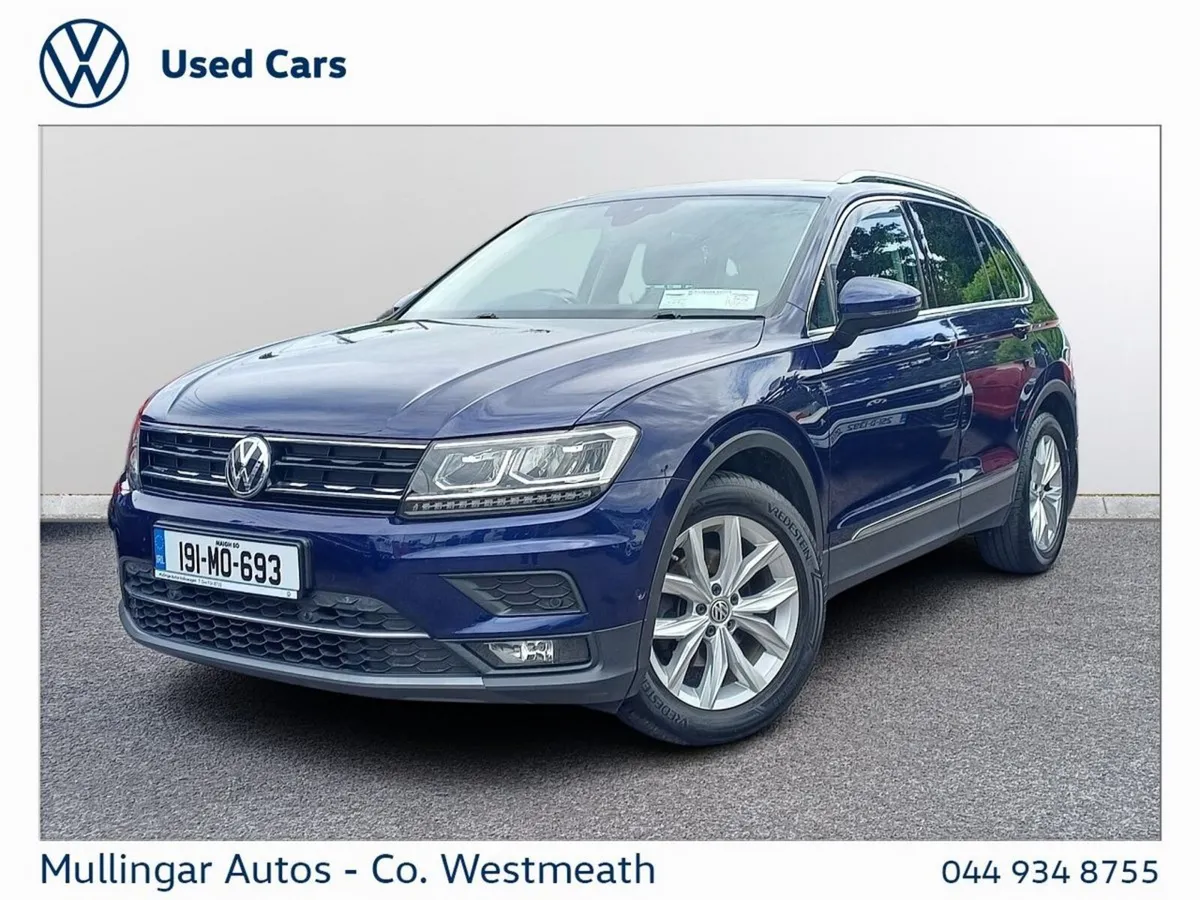 Volkswagen Tiguan SUV, Diesel, 2019, Blue