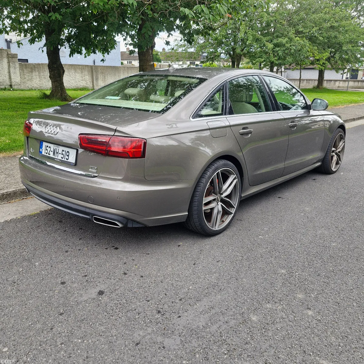 Audi A6 Saloon, Diesel, 2015, Grey