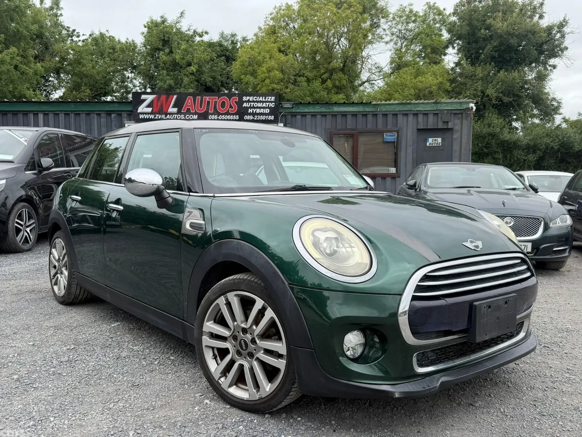 Mini Cooper Coupe, Petrol, 2017, Green
