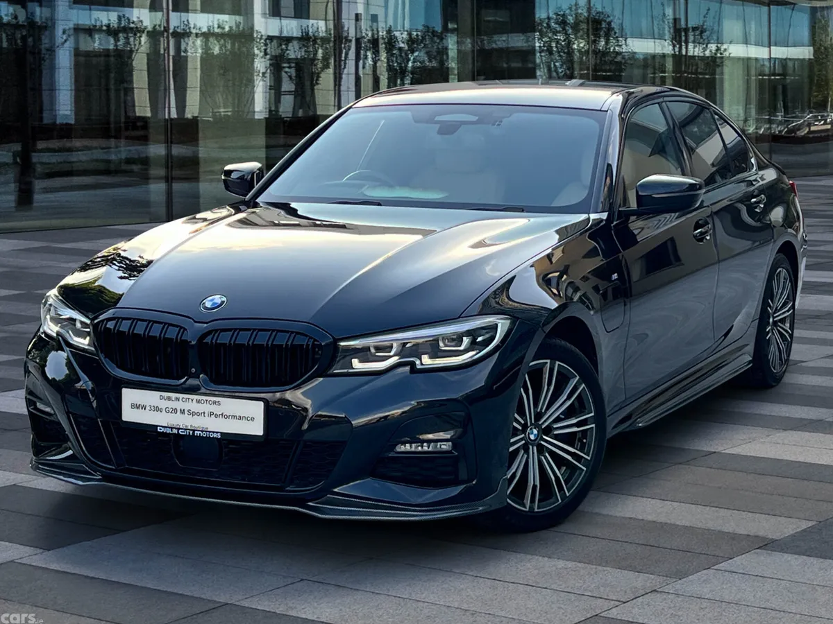 BMW 3-Series Saloon, Petrol Plug-in Hybrid, 2021, Black