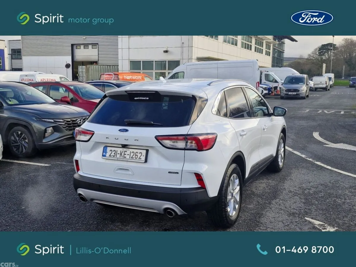 Ford Kuga SUV, Petrol Plug-in Hybrid, 2023, White