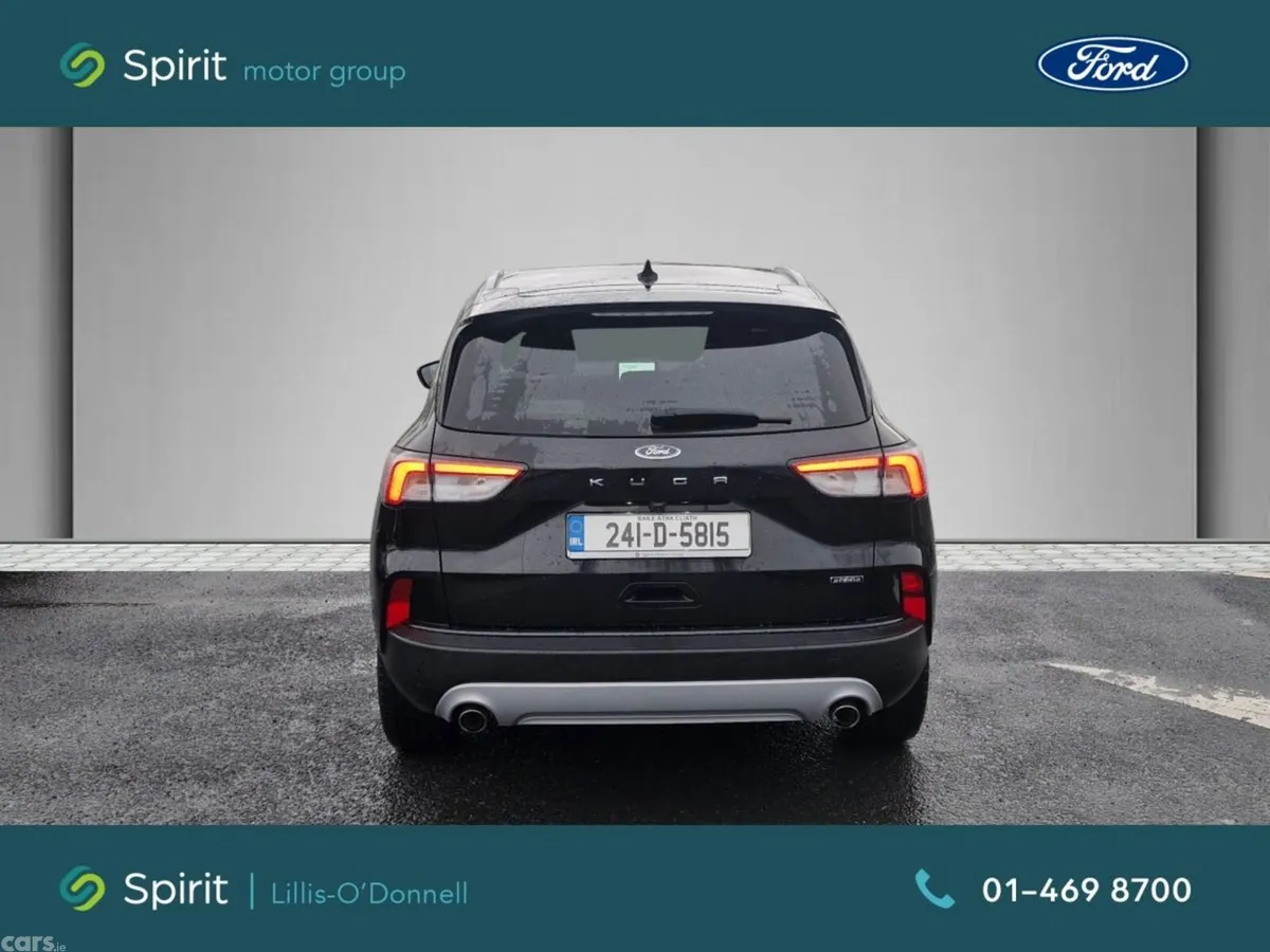 Ford Kuga SUV, Petrol Plug-in Hybrid, 2024, Black