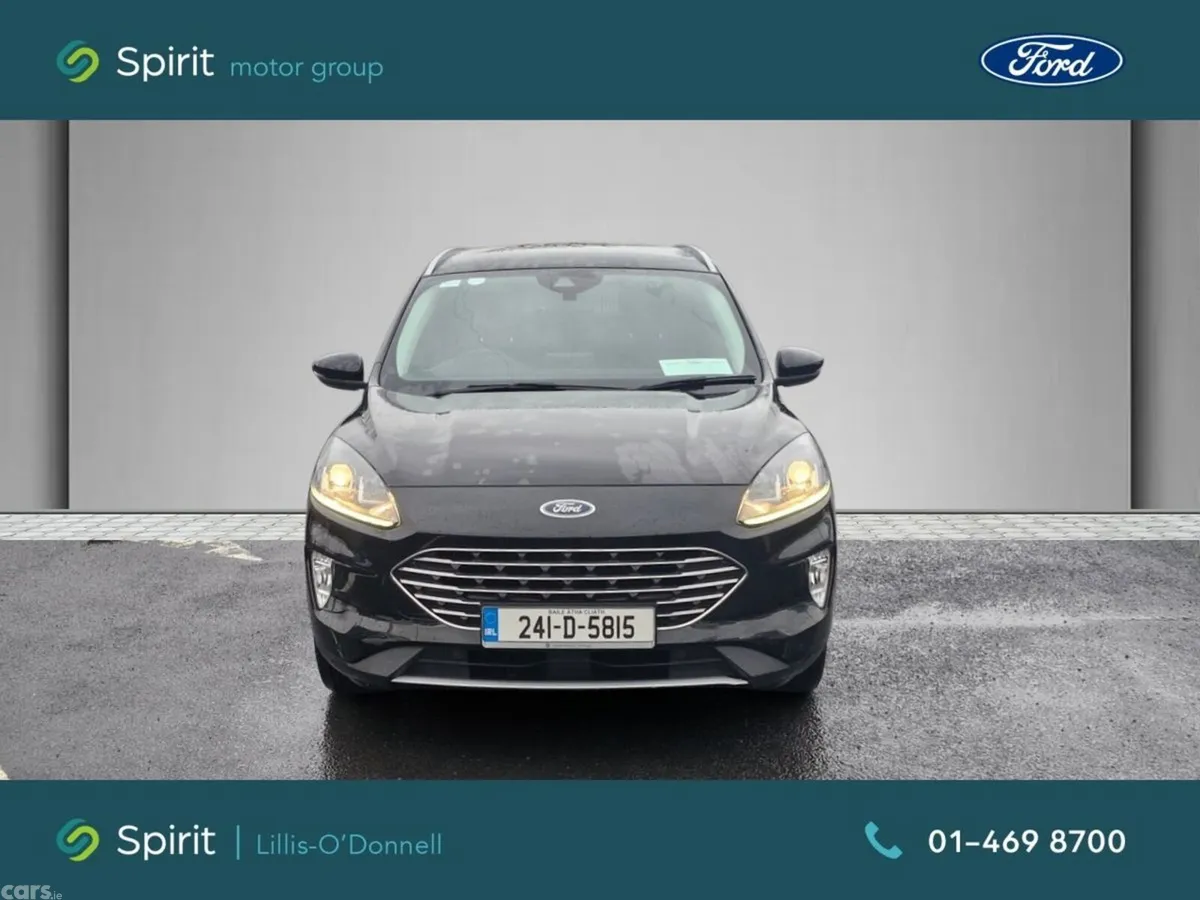 Ford Kuga SUV, Petrol Plug-in Hybrid, 2024, Black