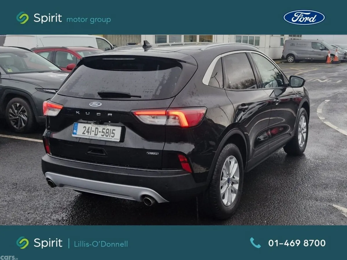 Ford Kuga SUV, Petrol Plug-in Hybrid, 2024, Black