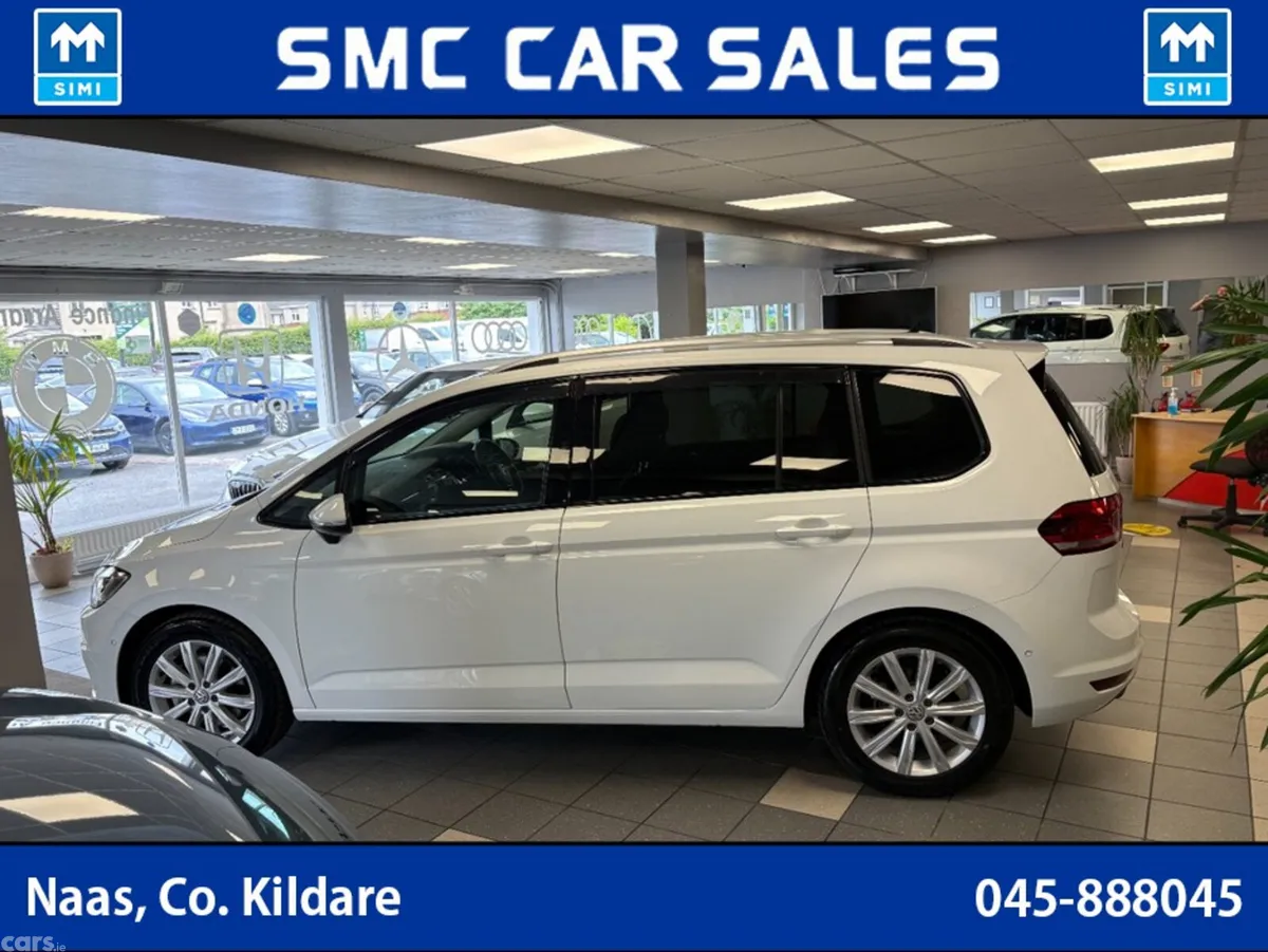 Volkswagen Touran MPV, Diesel, 2018, White