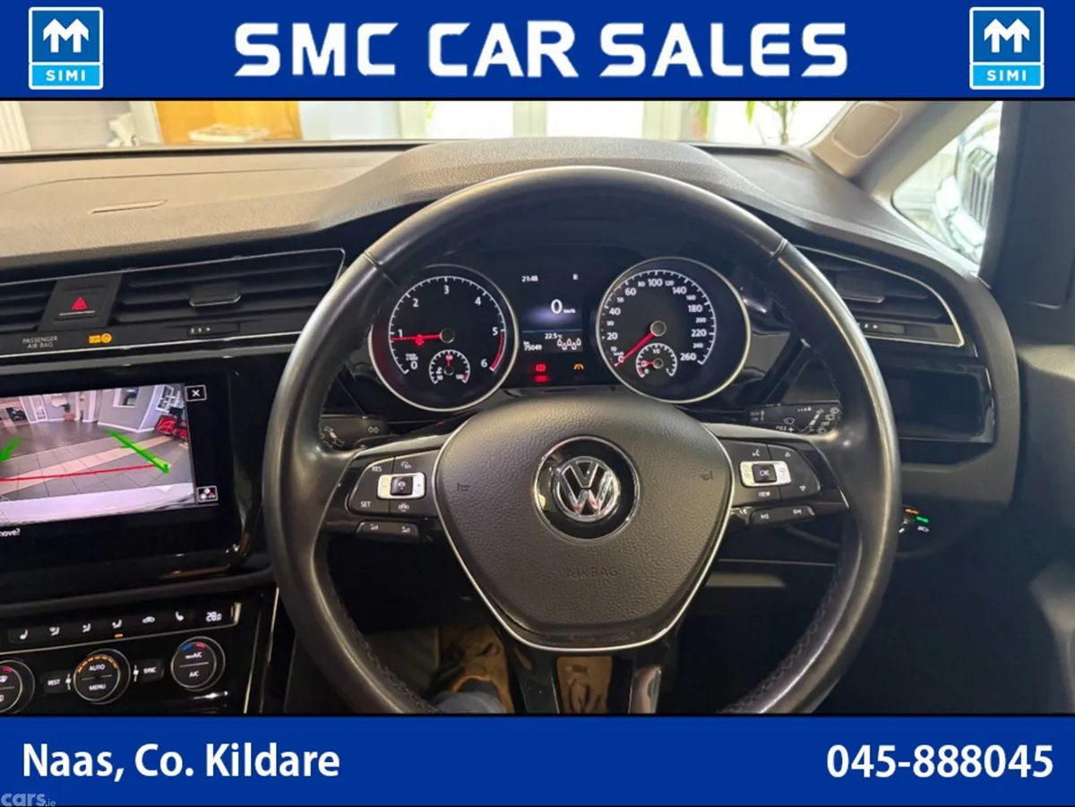 Volkswagen Touran MPV, Diesel, 2018, White