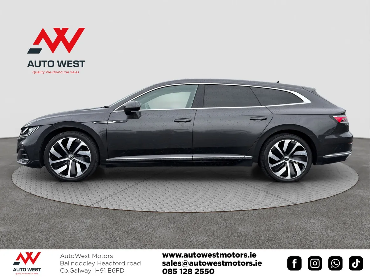 Volkswagen Arteon Estate, Petrol Plug-in Hybrid, 2022, Grey