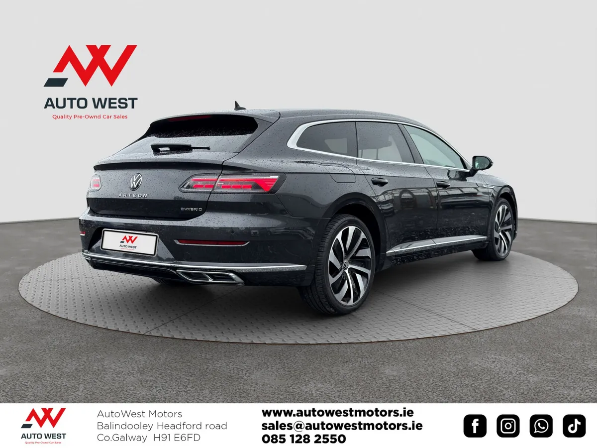 Volkswagen Arteon Estate, Petrol Plug-in Hybrid, 2022, Grey