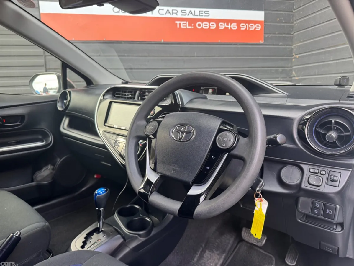 Toyota Aqua Hatchback, Petrol Hybrid, 2021, Silver