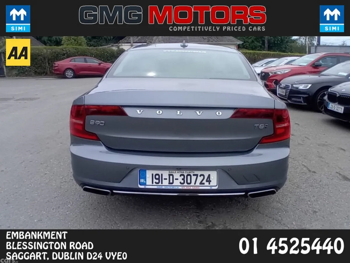 Volvo S90 Saloon, Petrol Plug-in Hybrid, 2019, Grey