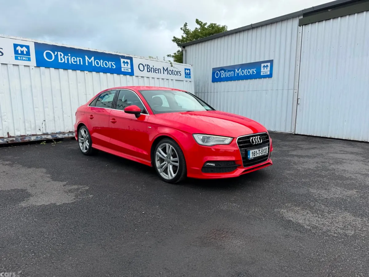 Audi A3 Saloon, Diesel, 2016, Red