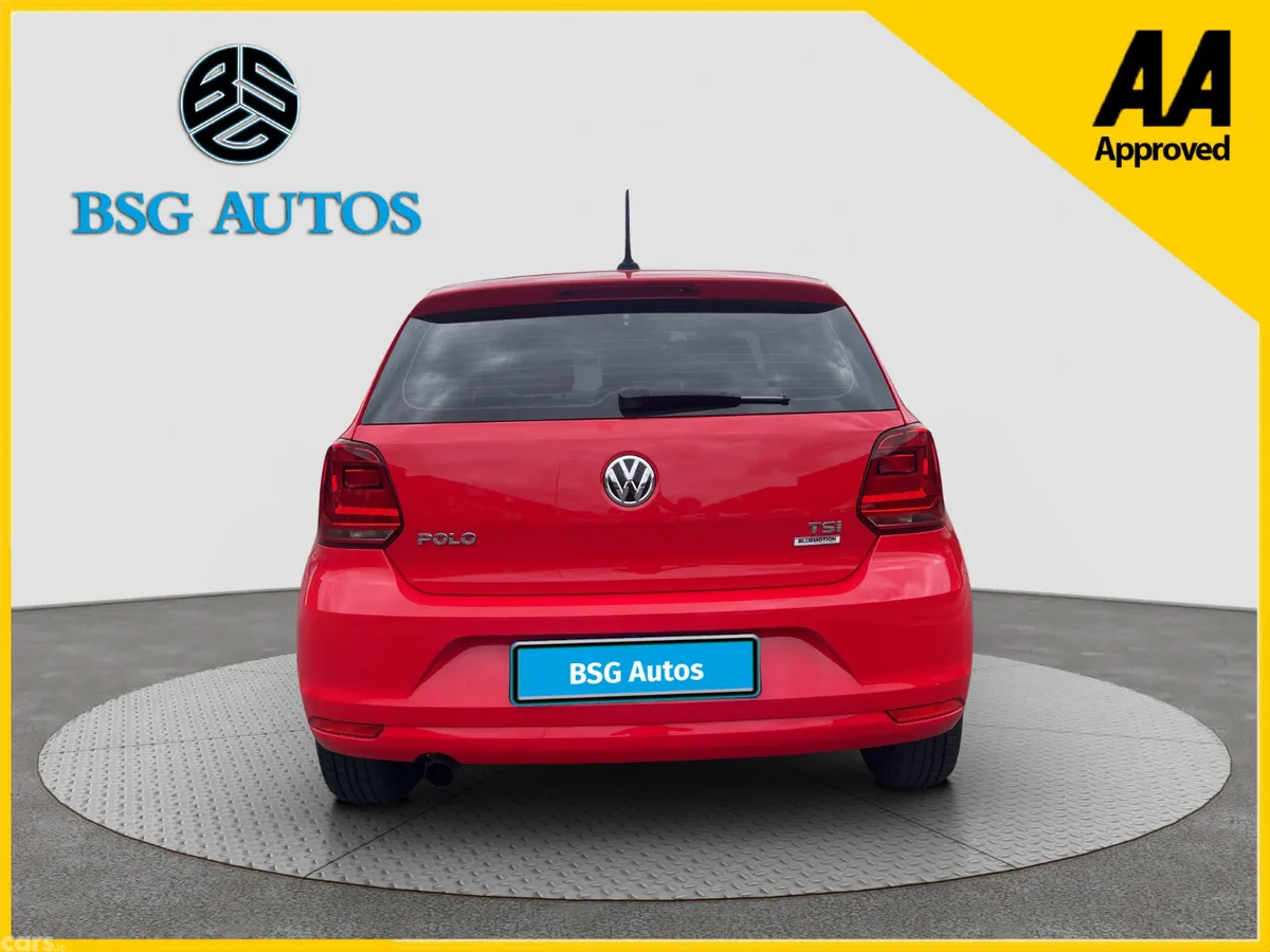 Volkswagen Polo Hatchback, Petrol, 2016, Red