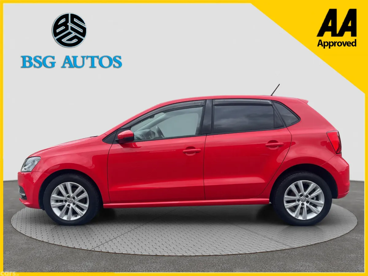 Volkswagen Polo Hatchback, Petrol, 2016, Red