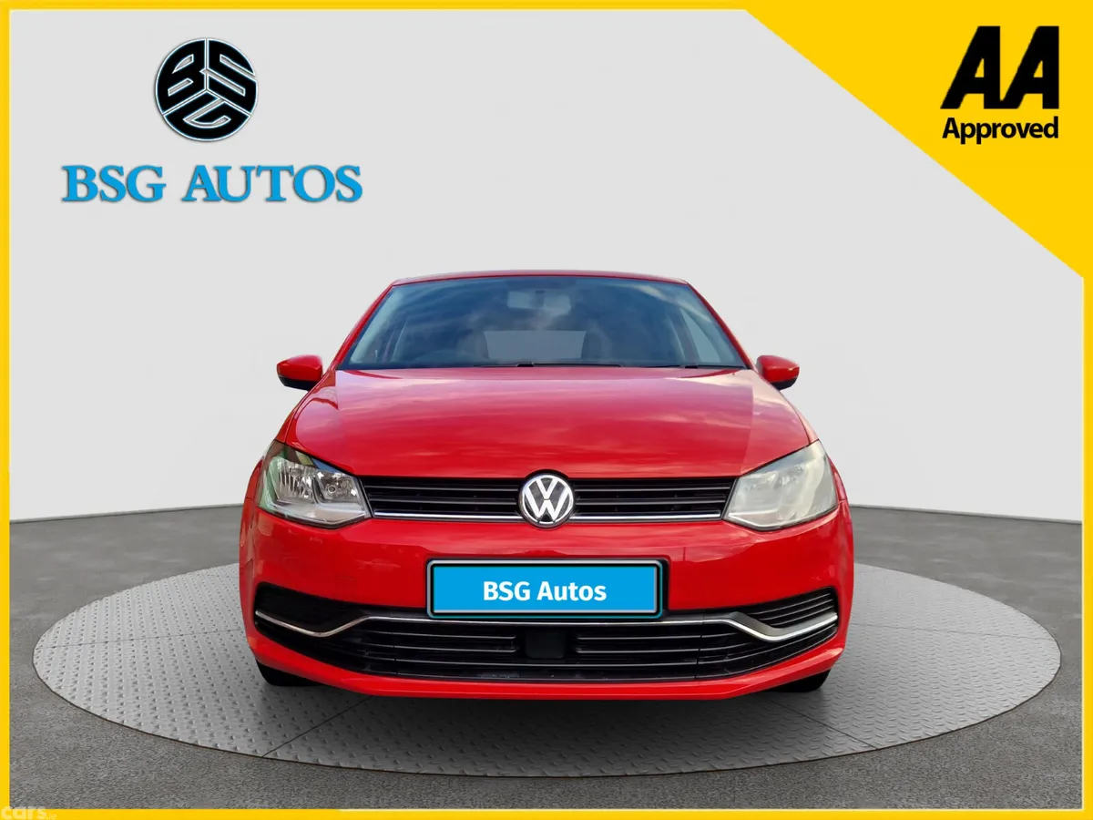 Volkswagen Polo Hatchback, Petrol, 2016, Red