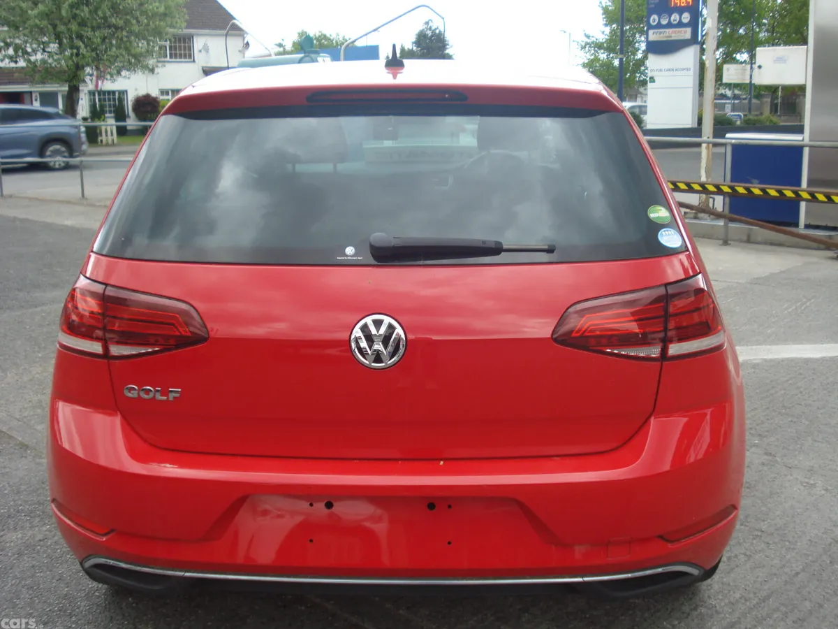 Volkswagen Golf Hatchback, Petrol, 2019, Red