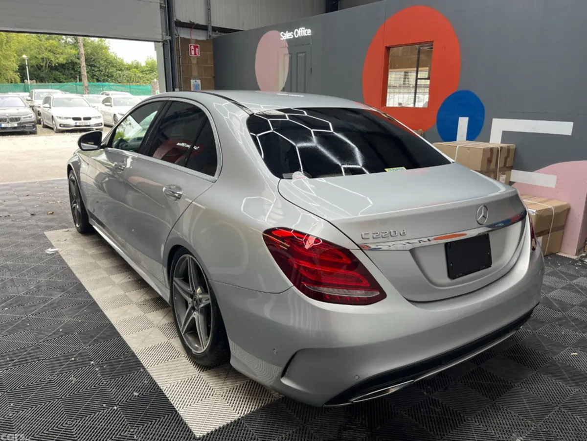 Mercedes-Benz C-Class Saloon, Diesel, 2018, Silver