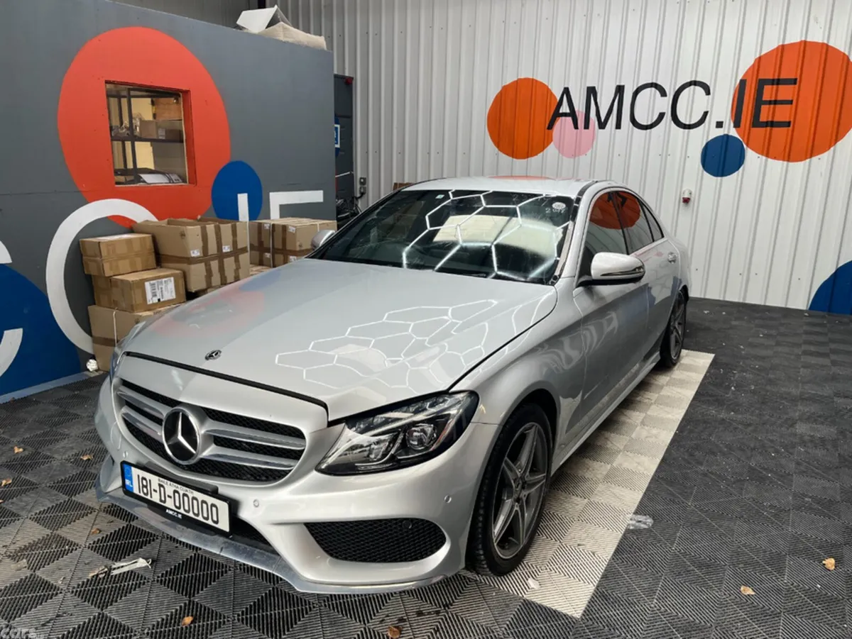 Mercedes-Benz C-Class Saloon, Diesel, 2018, Silver