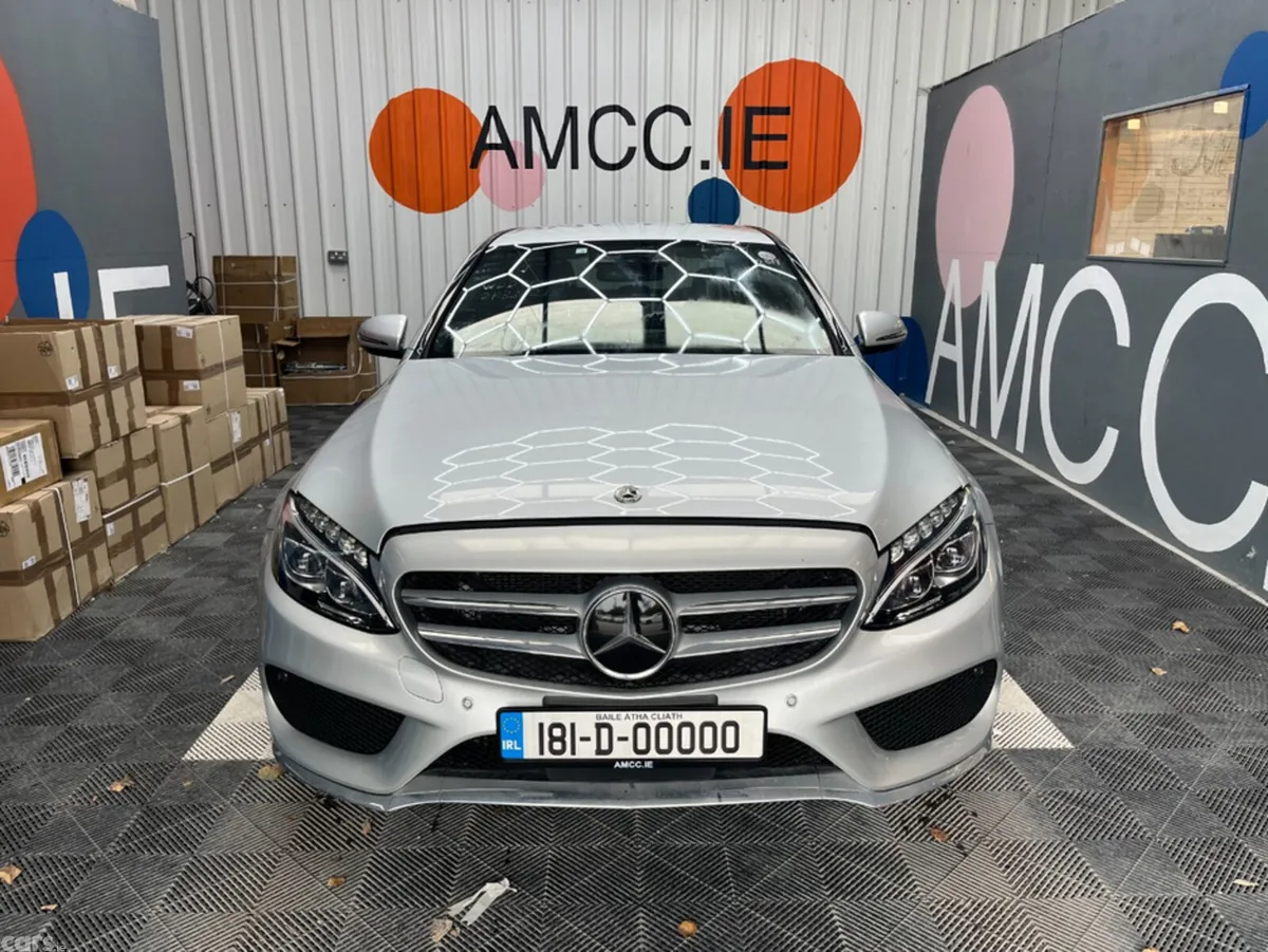 Mercedes-Benz C-Class Saloon, Diesel, 2018, Silver