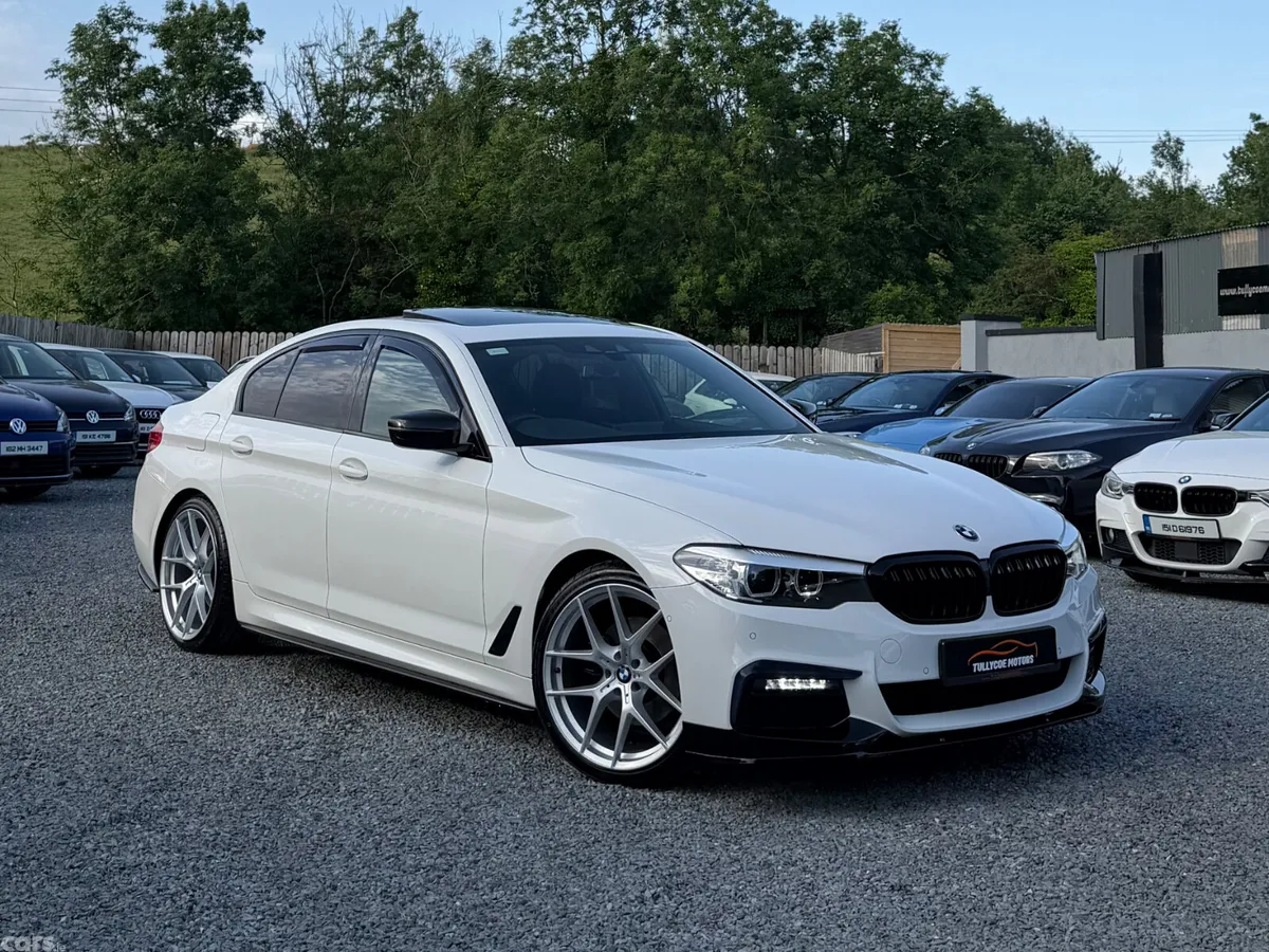 BMW 5-Series Saloon, Diesel, 2019, White