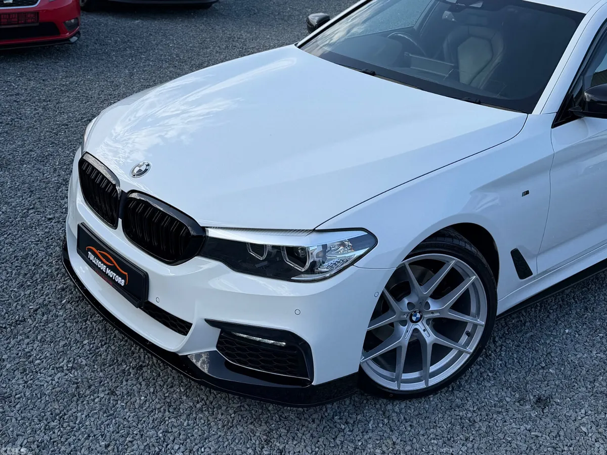 BMW 5-Series Saloon, Diesel, 2019, White