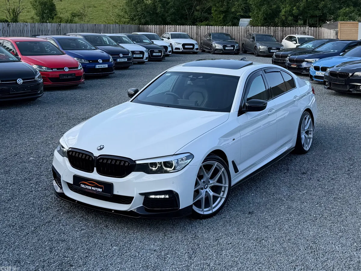BMW 5-Series Saloon, Diesel, 2019, White
