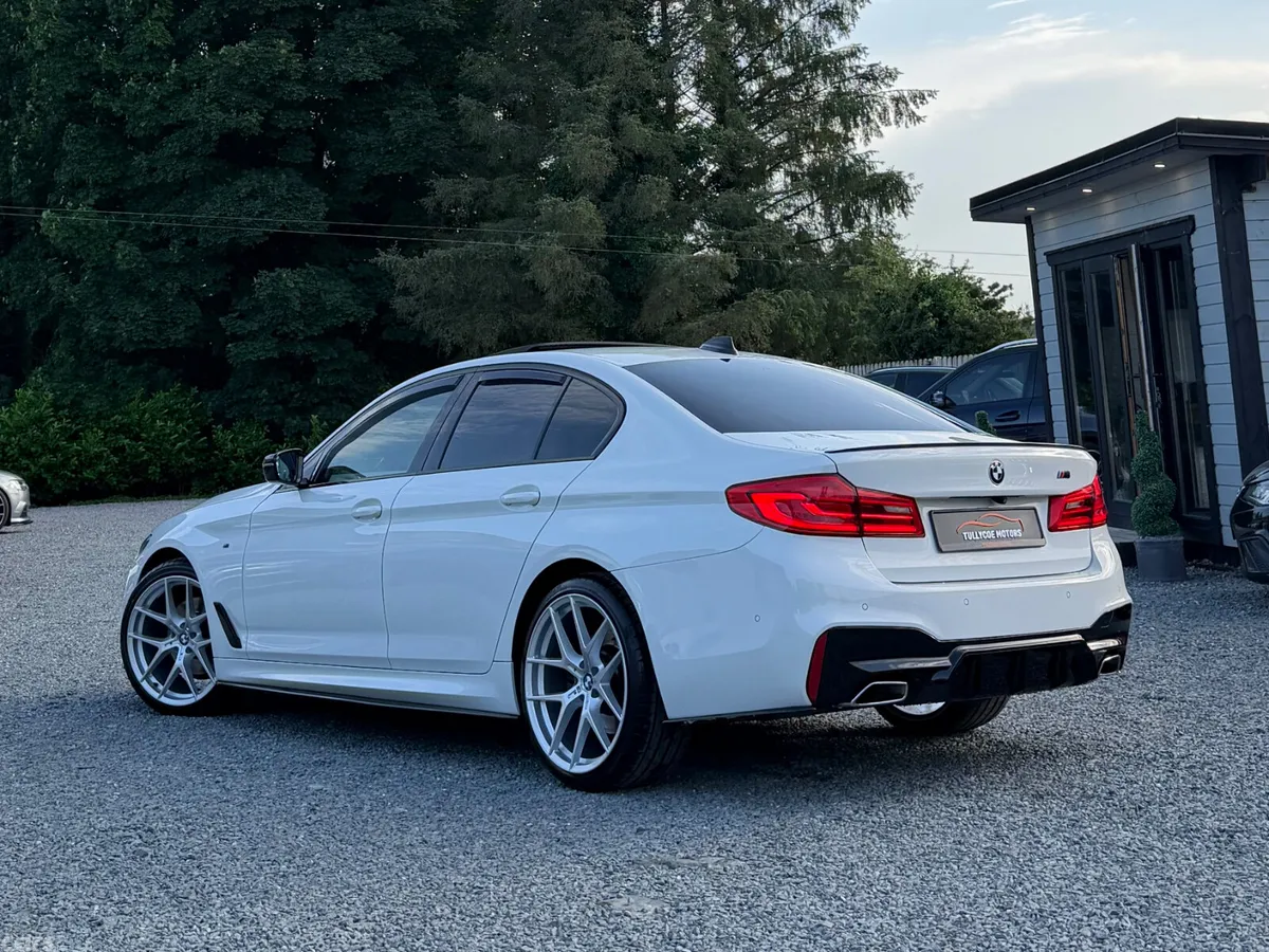 BMW 5-Series Saloon, Diesel, 2019, White