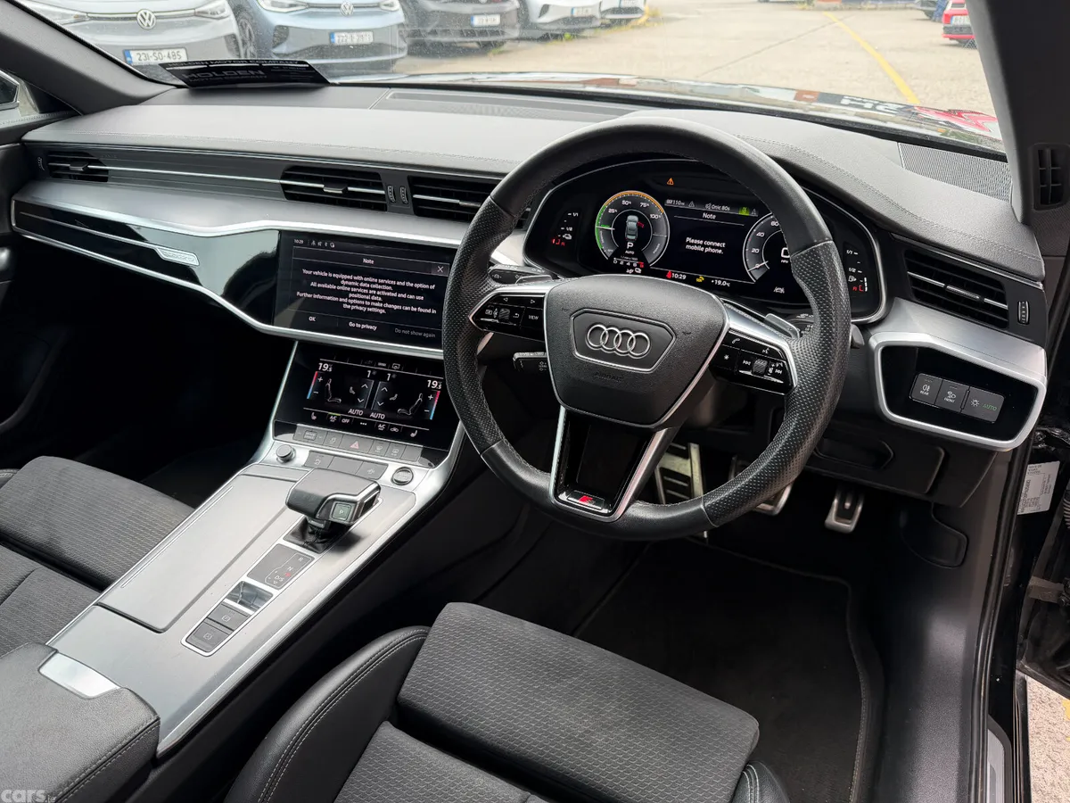 Audi A6 Saloon, Petrol Plug-in Hybrid, 2023, Black