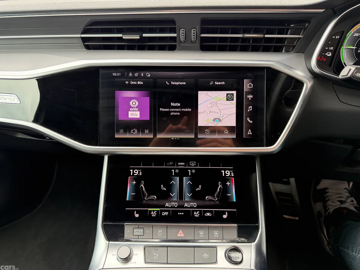 Audi A6 Saloon, Petrol Plug-in Hybrid, 2023, Black