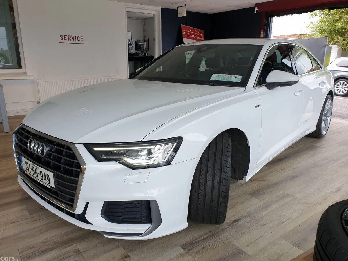 Audi A6 Saloon, Diesel, 2019, White