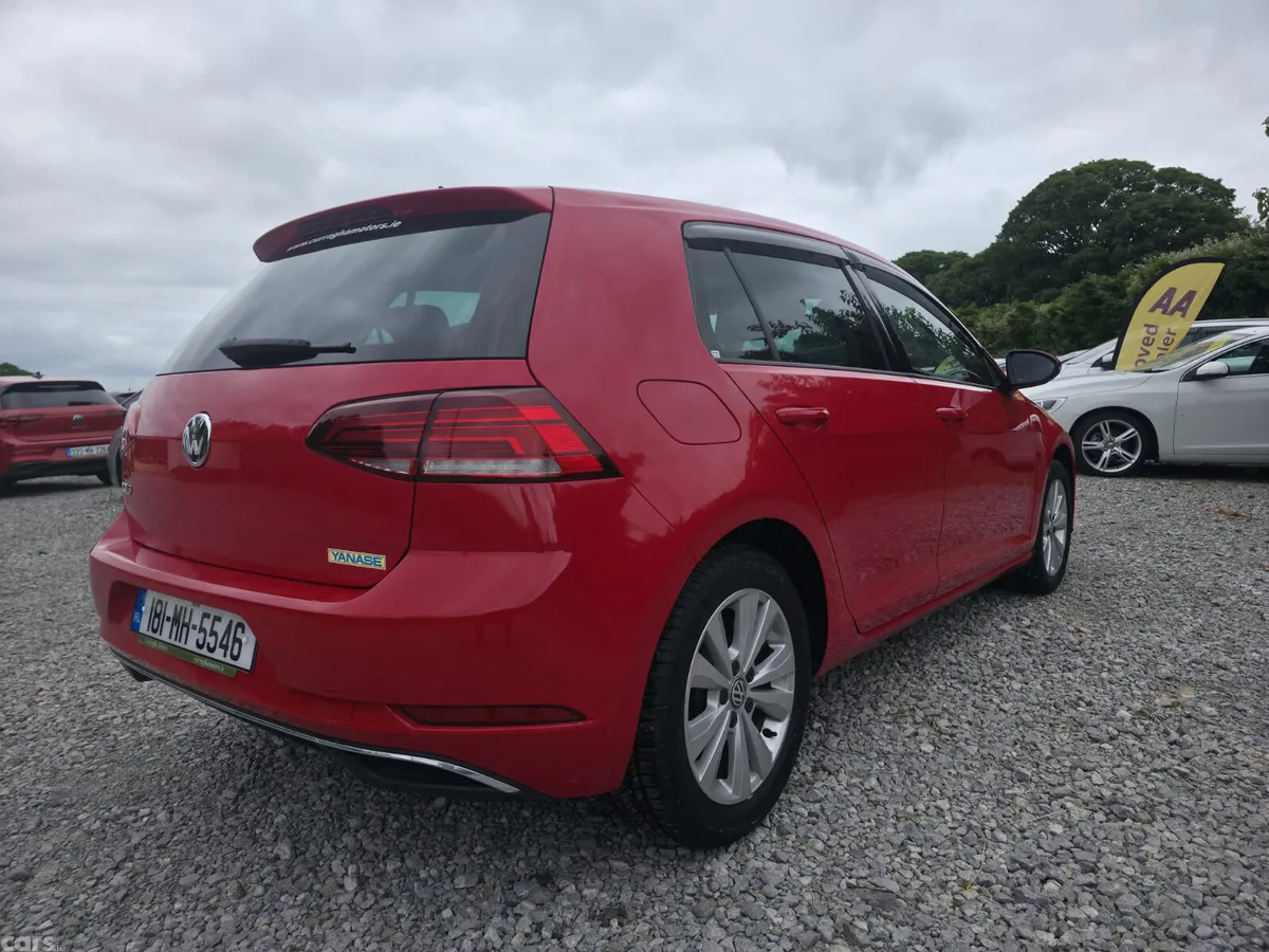 Volkswagen Golf Hatchback, Petrol, 2018, Red