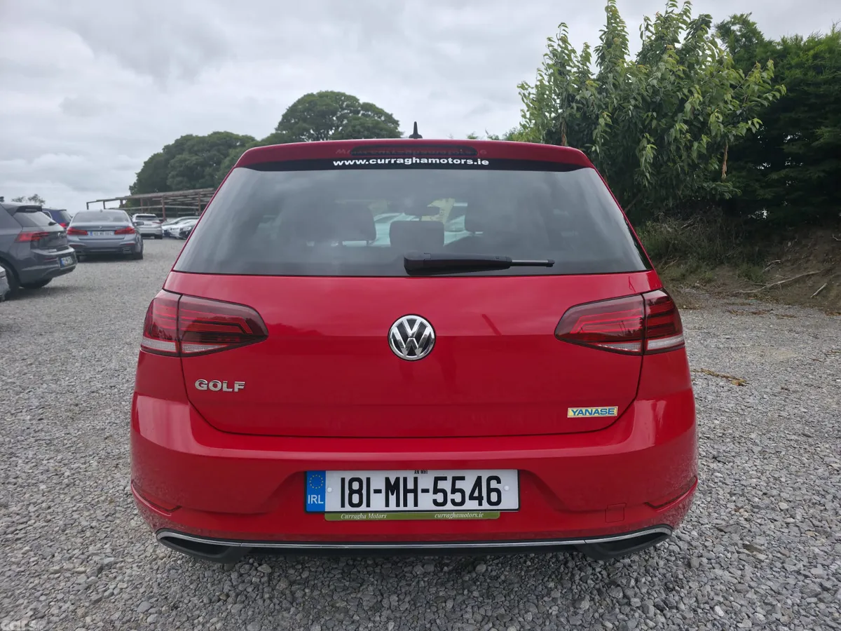 Volkswagen Golf Hatchback, Petrol, 2018, Red