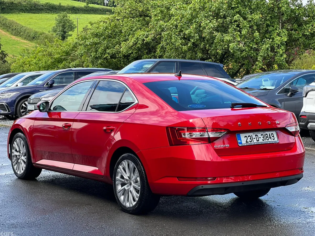 Skoda Superb Saloon, Diesel, 2023, Red