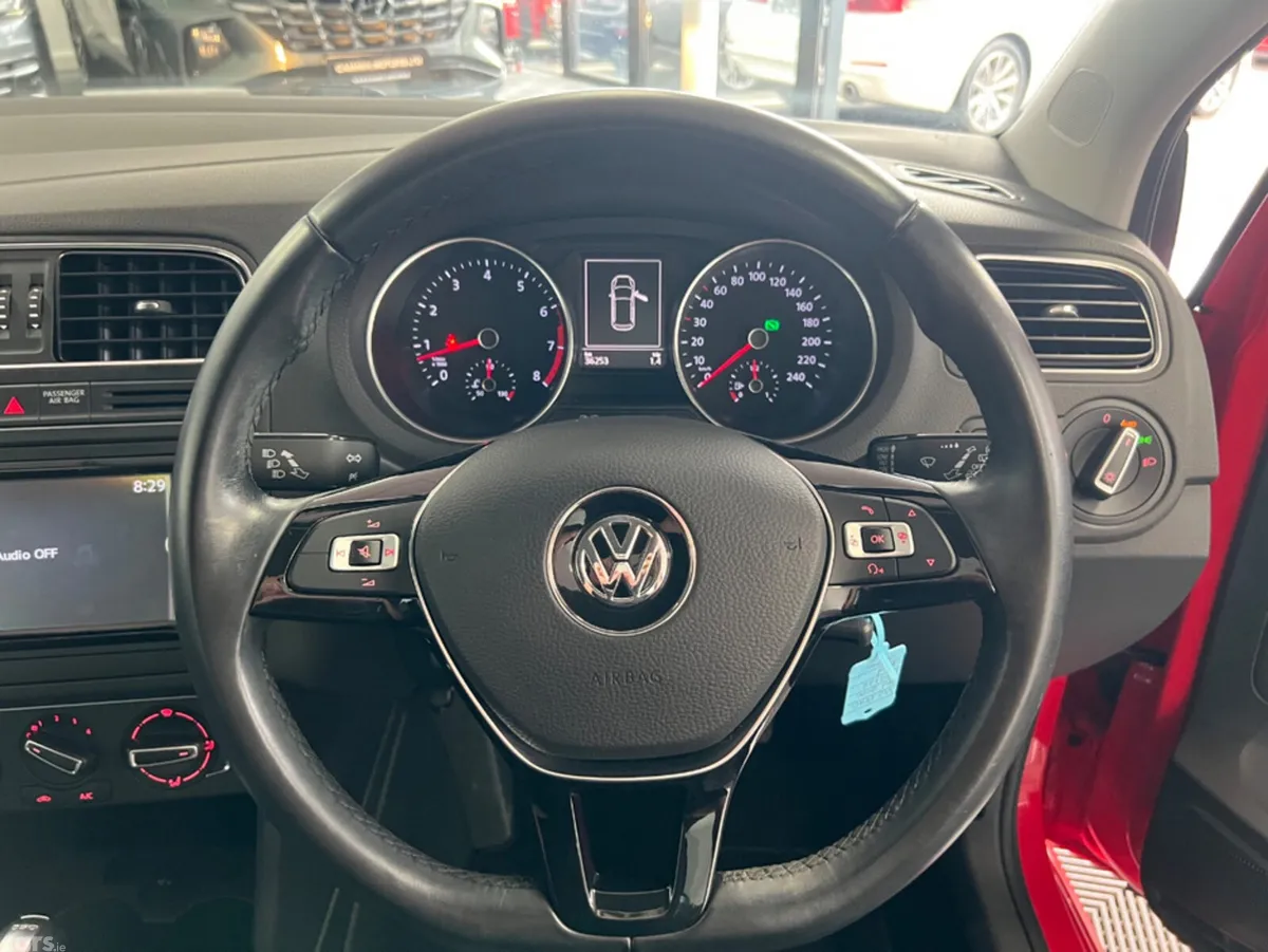 Volkswagen Polo Hatchback, Petrol, 2016, Red