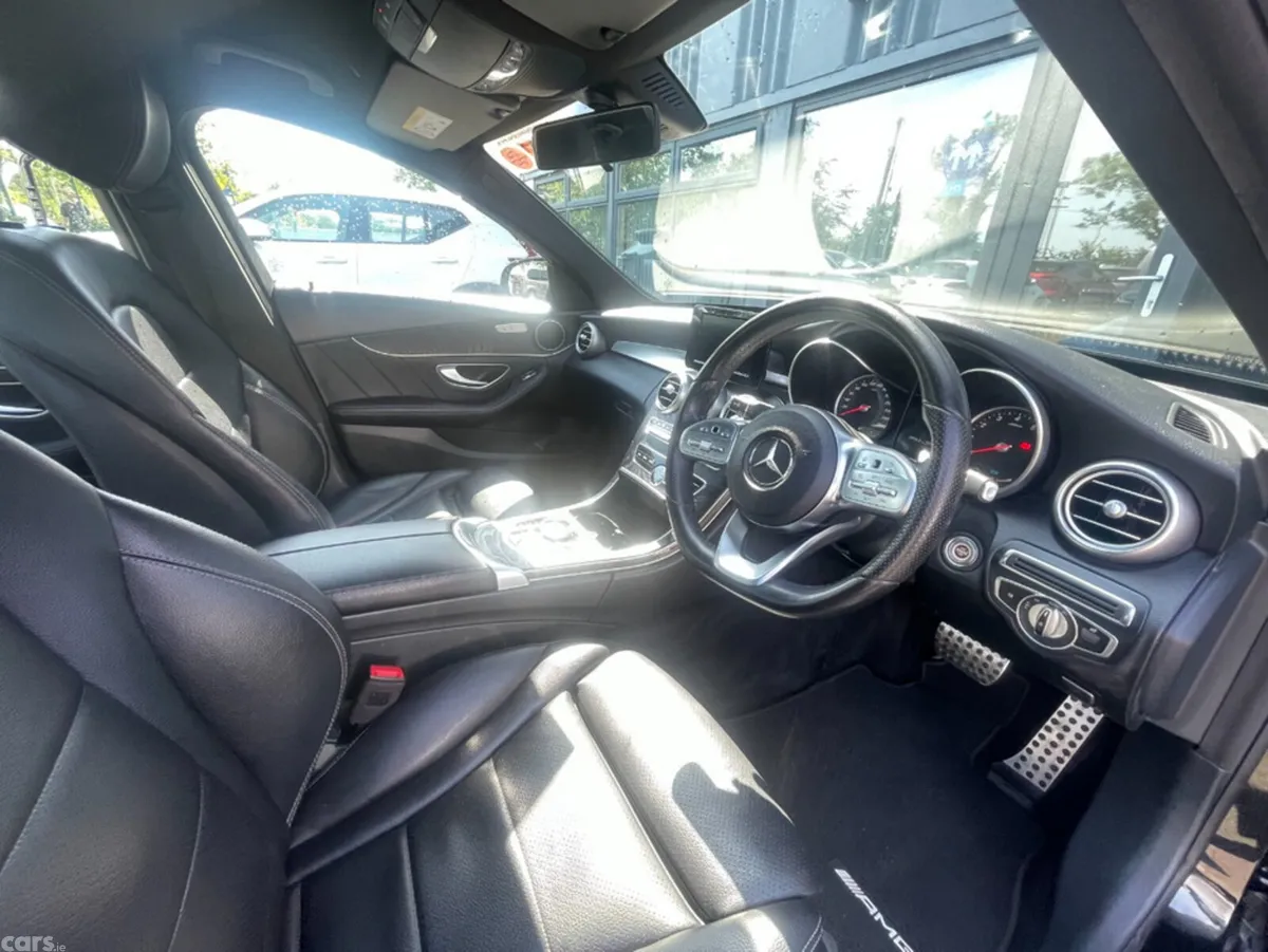 Mercedes-Benz C-Class Saloon, Petrol Hybrid, 2019, Black