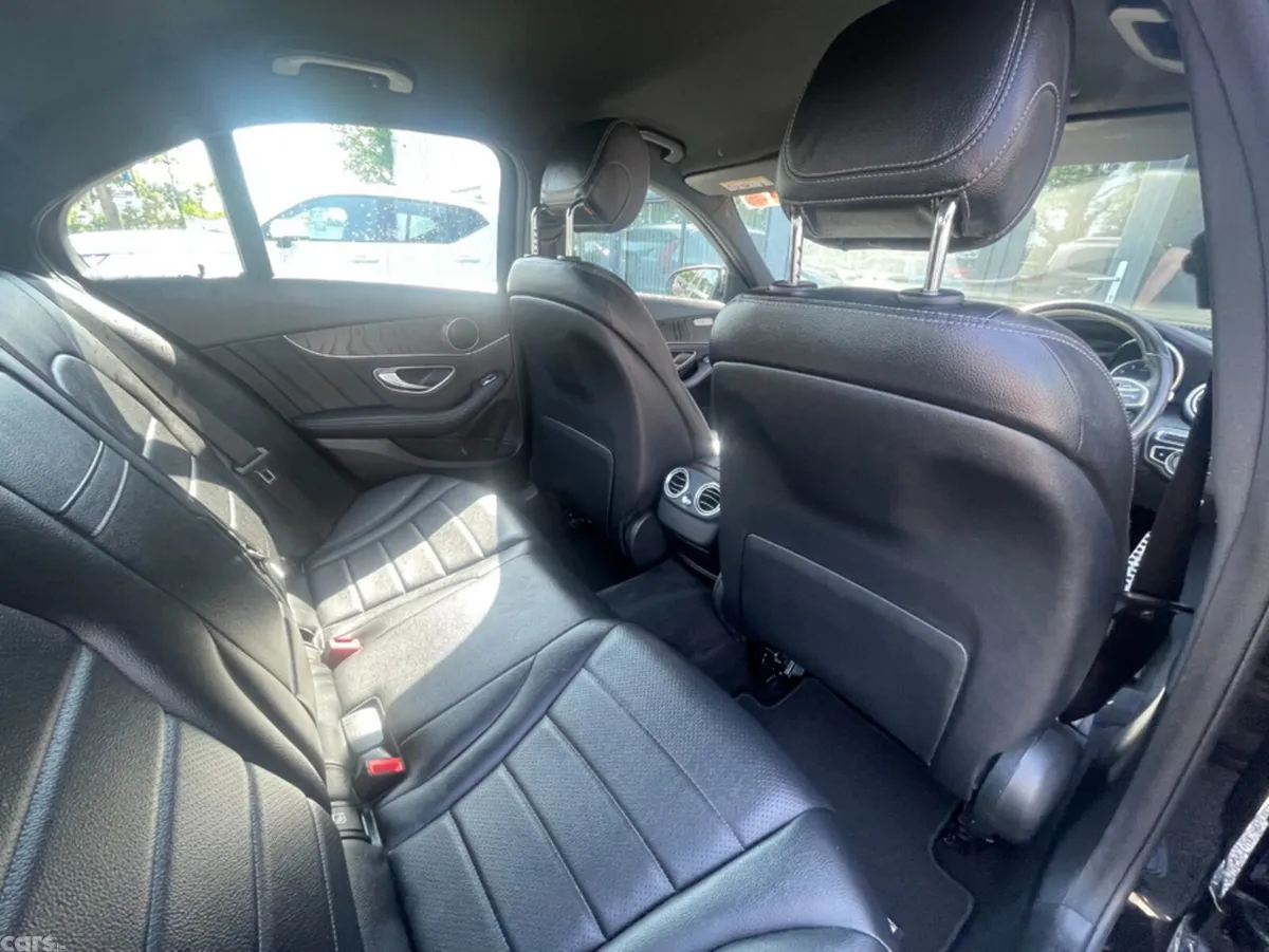 Mercedes-Benz C-Class Saloon, Petrol Hybrid, 2019, Black