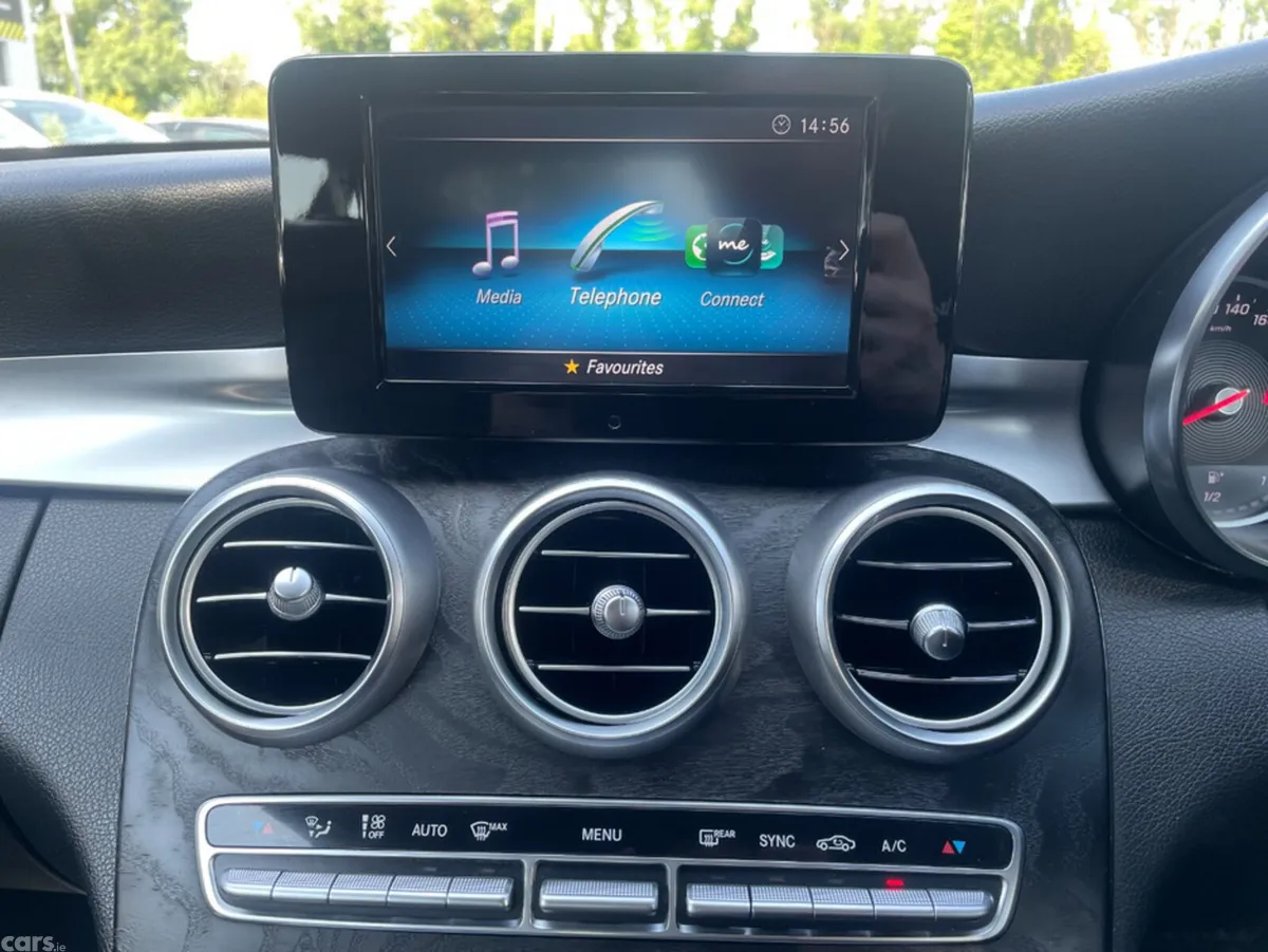 Mercedes-Benz C-Class Saloon, Petrol Hybrid, 2019, Black