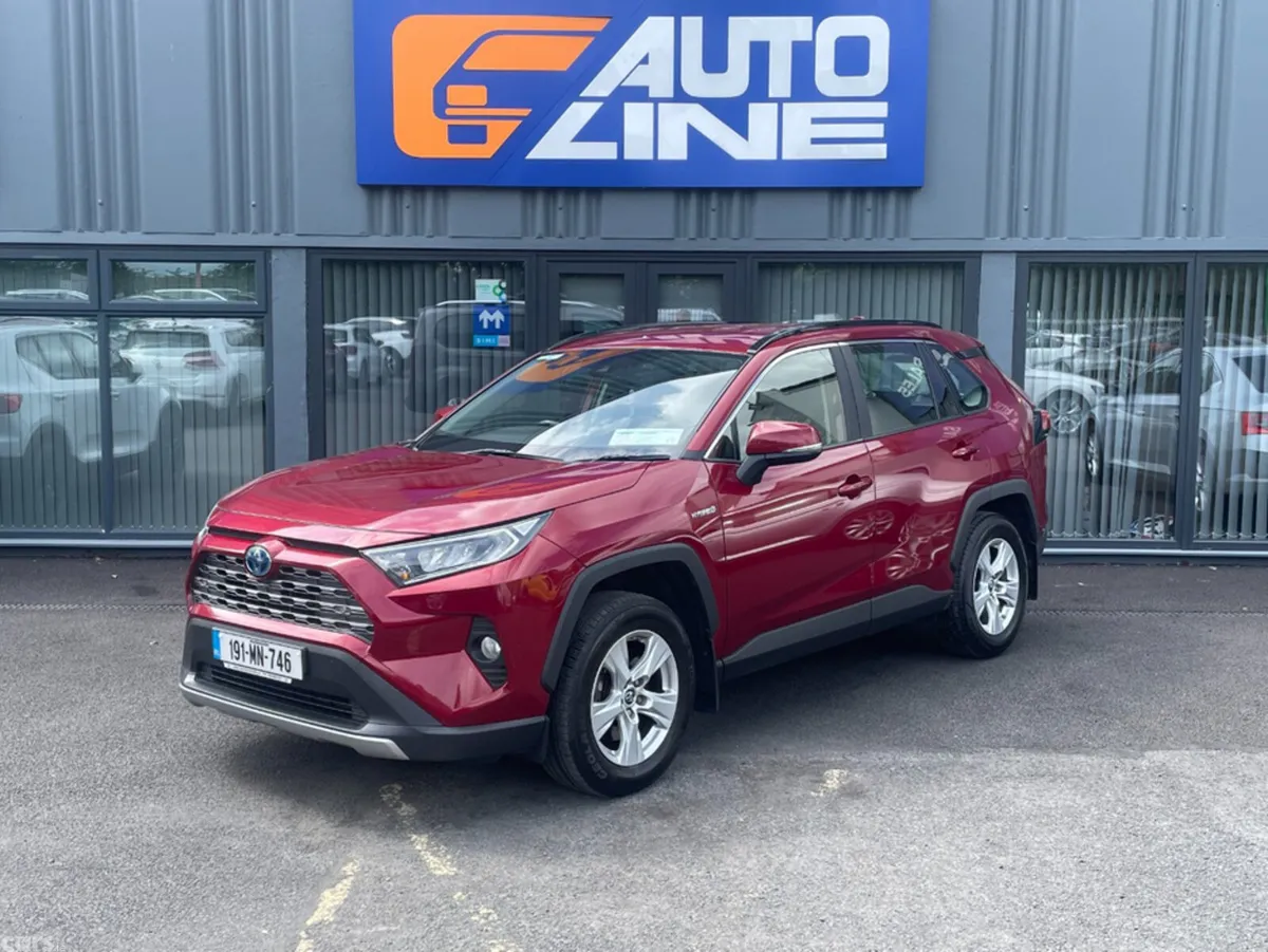 Toyota RAV4 SUV, Petrol Hybrid, 2019, Red