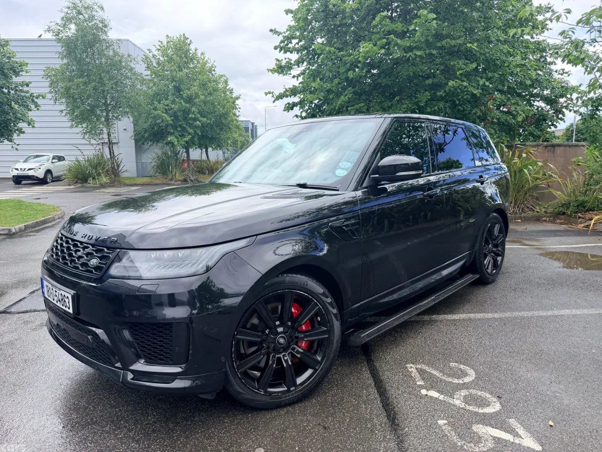 Land Rover Range Rover Sport SUV, Petrol Plug-in Hybrid, 2018, Black