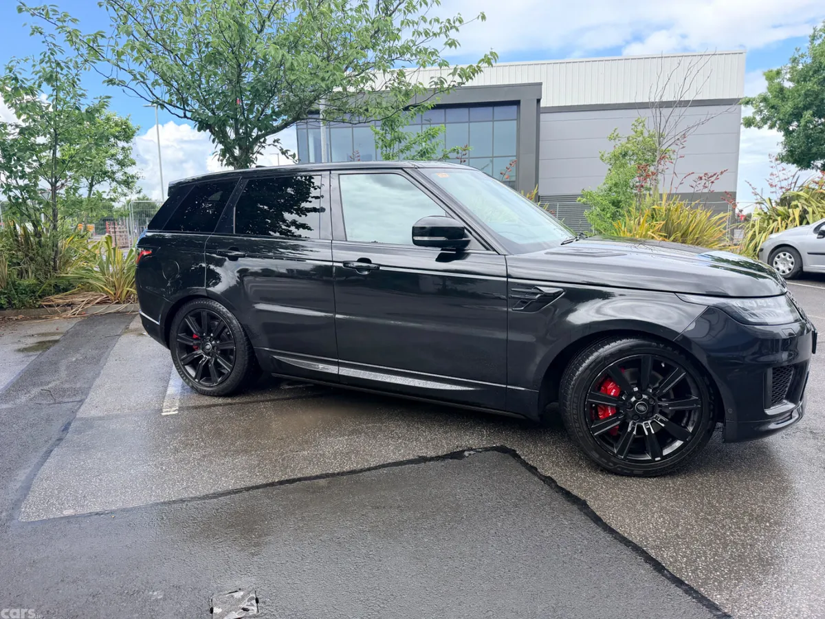 Land Rover Range Rover Sport SUV, Petrol Plug-in Hybrid, 2018, Black