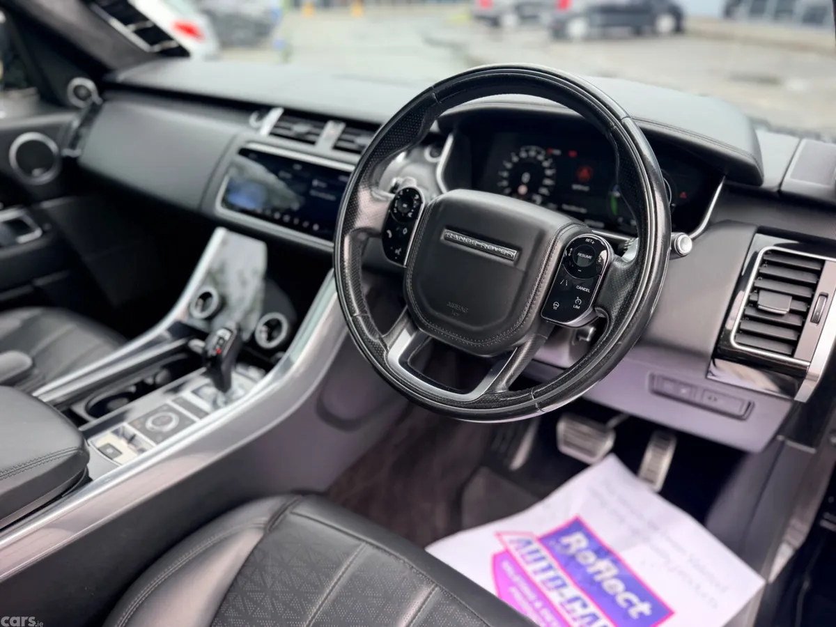 Land Rover Range Rover Sport SUV, Petrol Plug-in Hybrid, 2018, Black
