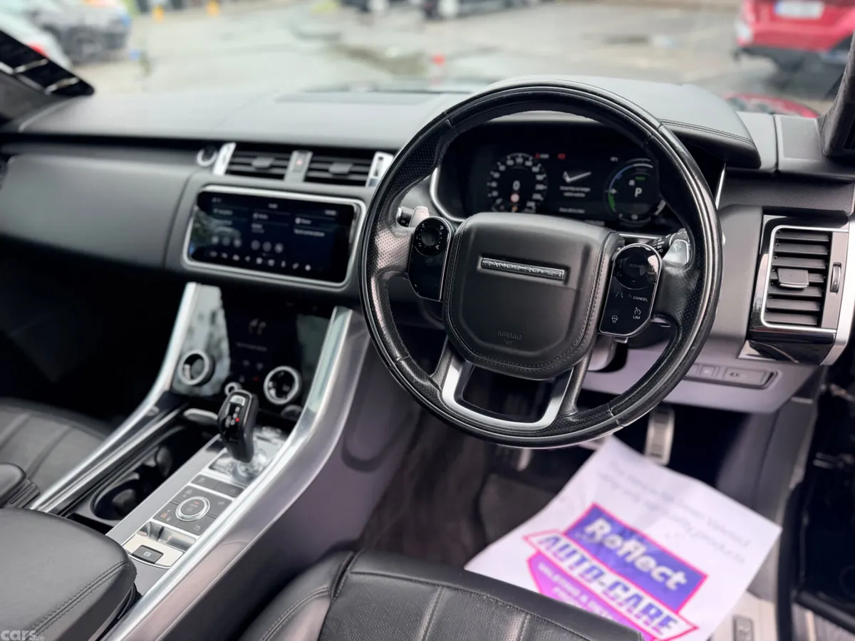 Land Rover Range Rover Sport SUV, Petrol Plug-in Hybrid, 2018, Black