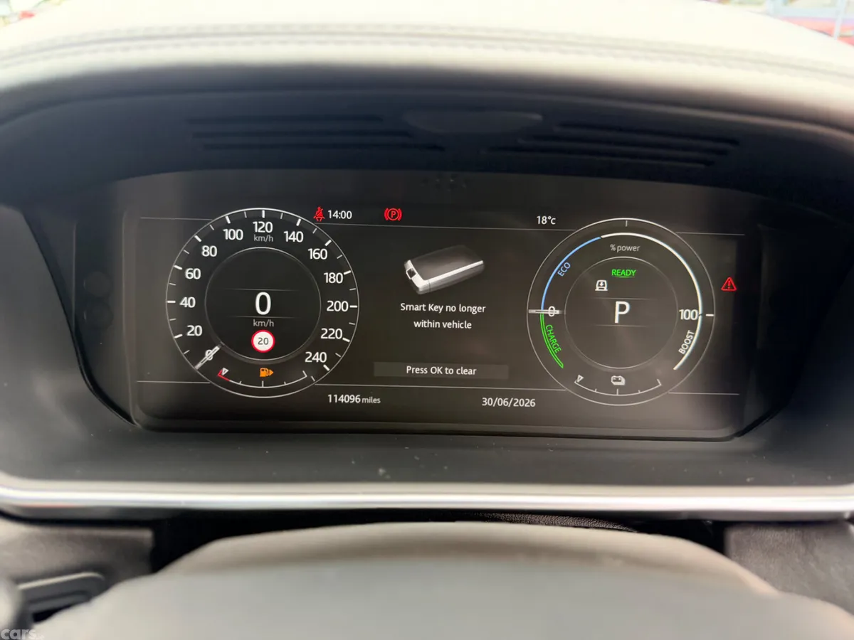 Land Rover Range Rover Sport SUV, Petrol Plug-in Hybrid, 2018, Black