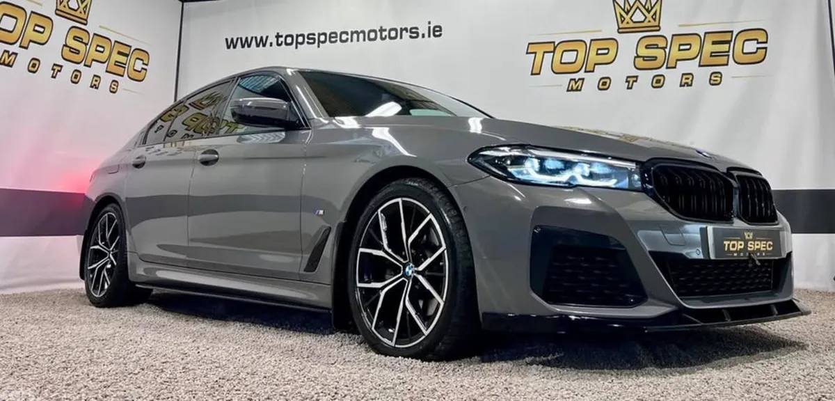 BMW 5-Series Saloon, Diesel, 2021, Grey