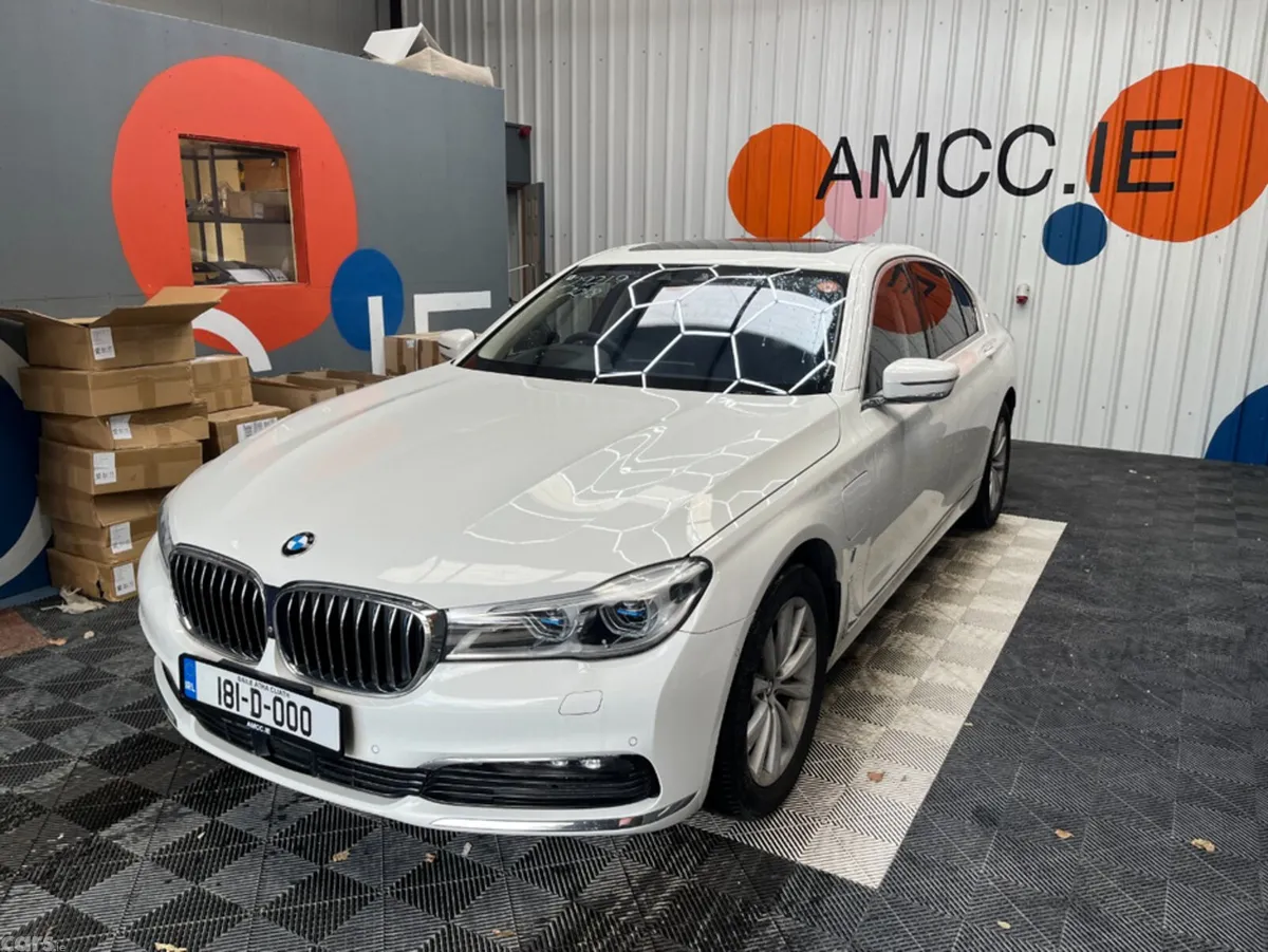BMW 7-Series Saloon, Petrol Plug-in Hybrid, 2018, White