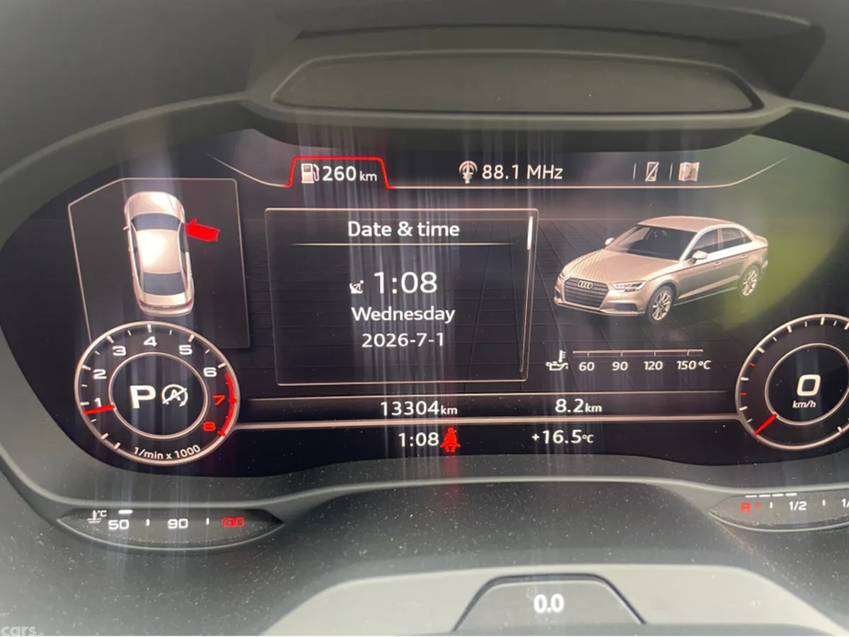 Audi A3 Saloon, Petrol, 2017, Black